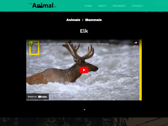 Animal Facts/Elk/Elk screenshot