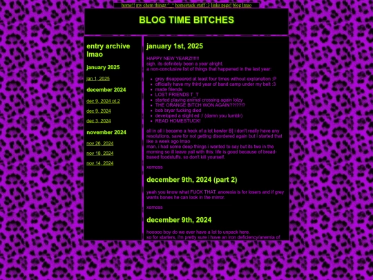blog screenshot