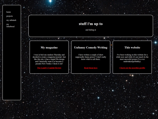 projects screenshot