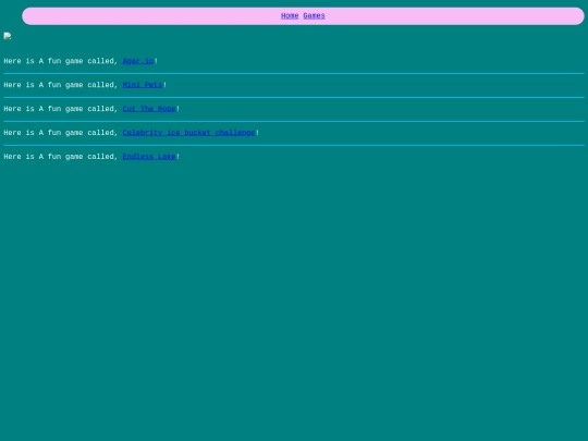 games screenshot