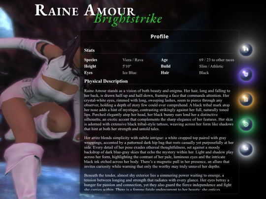 characters/raine-amour screenshot