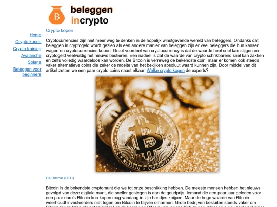 Crypto kopen screenshot