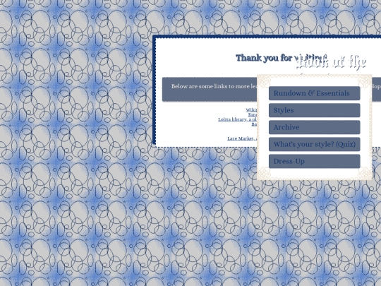 links screenshot