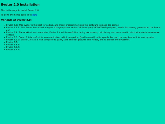 Evuter2.0 screenshot