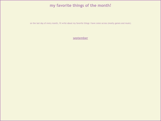 myfavoritethings screenshot