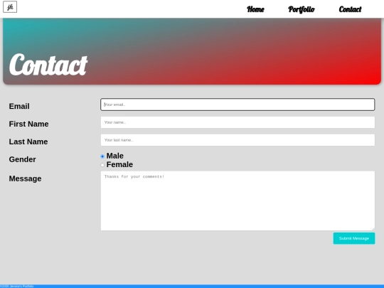 feedback screenshot