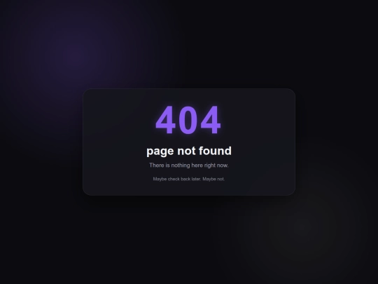 not_found screenshot