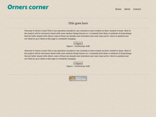 PagesTemplate screenshot
