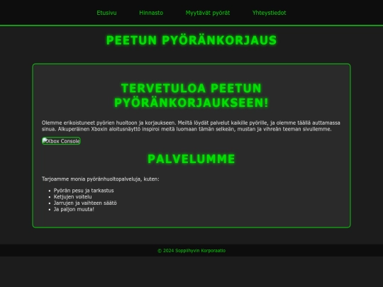 yhteystiedot screenshot