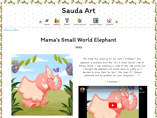 Digital Illustrations/Mama's Small World Elephant/Mama's-small-world-elephant screenshot