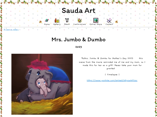 Digital Illustrations/Mrs. Jumbo and Dumbo/mrs-jumbo-and-dumbo screenshot