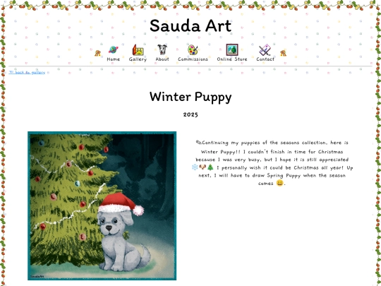 Digital Illustrations/Winter_Puppy/Winter-Puppy screenshot