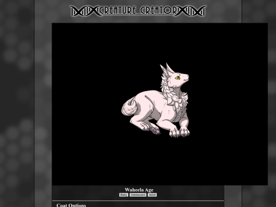 Mutagen/CreatureCreator screenshot