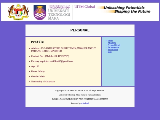 Personal screenshot