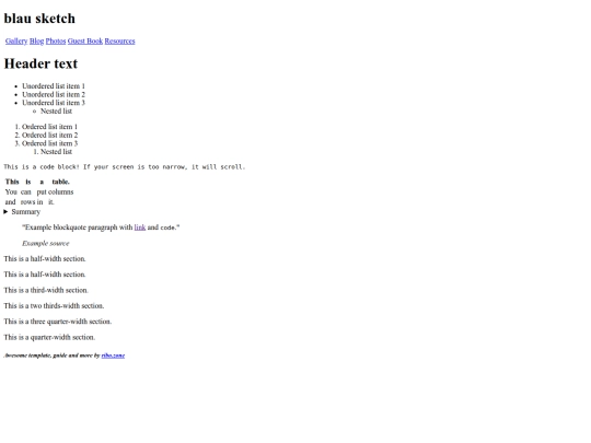 index screenshot