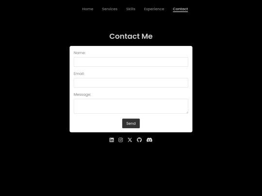 contact screenshot