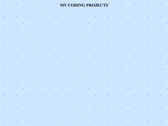 projects screenshot