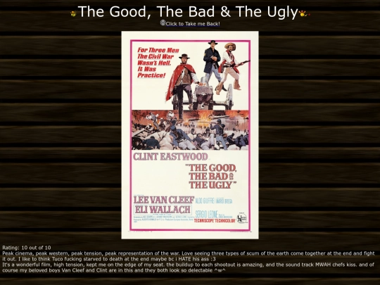 movie/details/thegoodthebadandtheugly screenshot