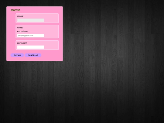 PAGINA/formulario screenshot