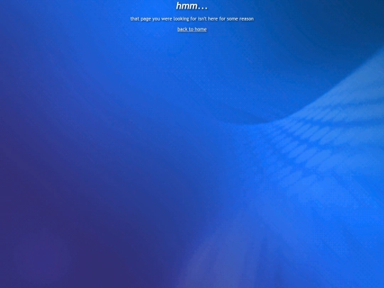 not_found screenshot