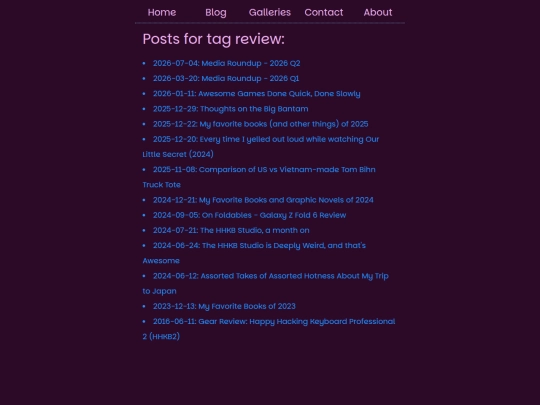 tags/review screenshot