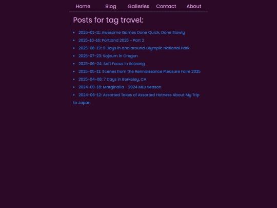 tags/travel screenshot