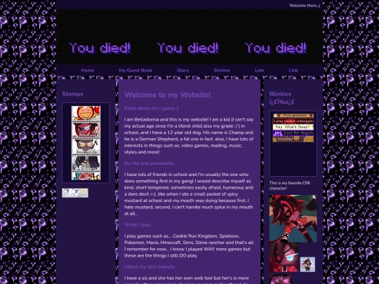 oldweb screenshot