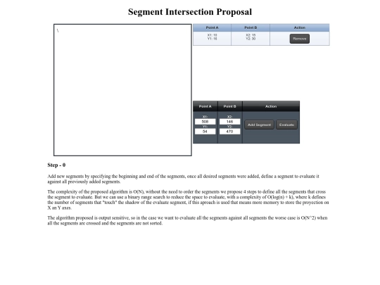 Proposal/SegmentIntersection screenshot