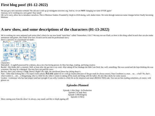 blog screenshot