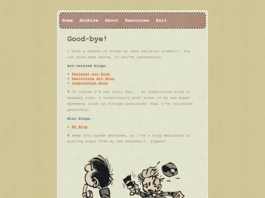 links screenshot