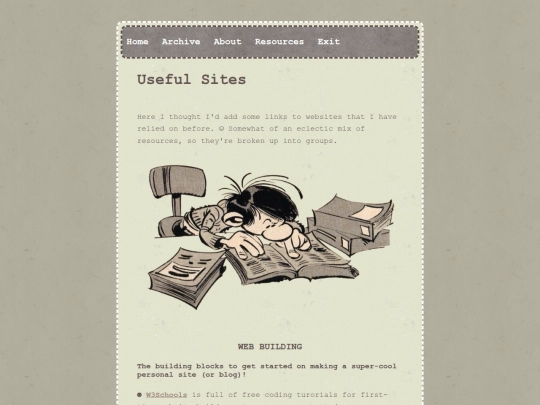 resources screenshot