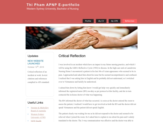 Reflection screenshot