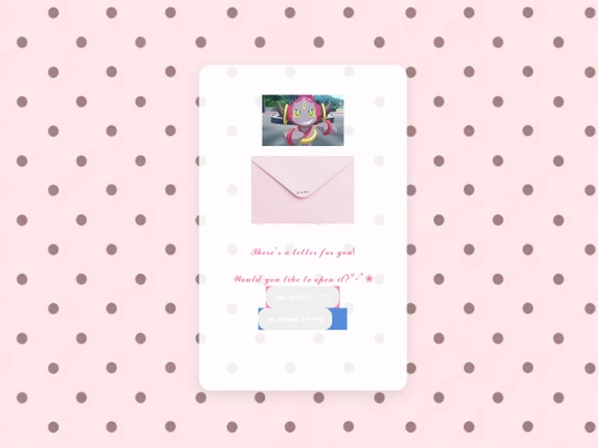 letter screenshot