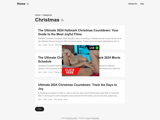 categories/christmas/page/5 screenshot