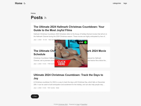 post/page/5 screenshot
