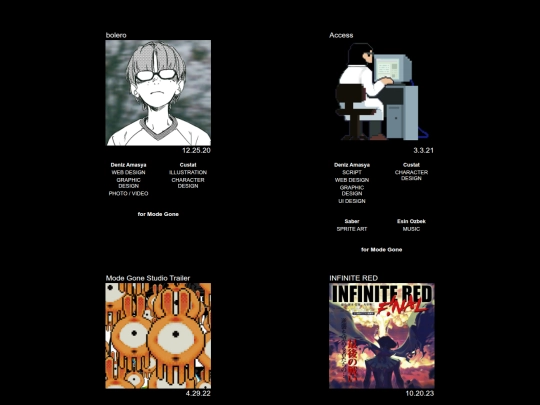 projects screenshot