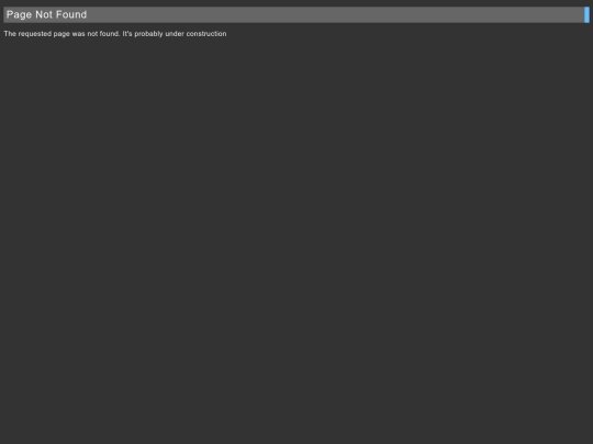 not_found screenshot