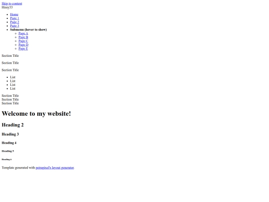 index screenshot