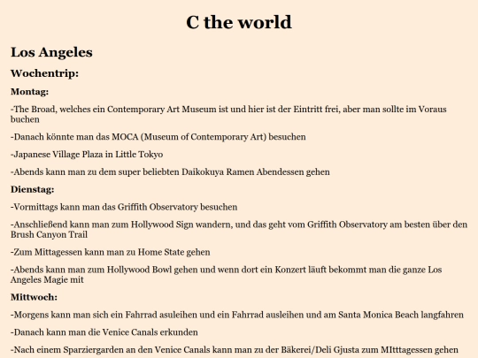 LosWochentrip screenshot
