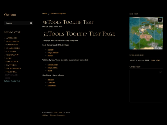 5eTools-Tooltip-Test screenshot