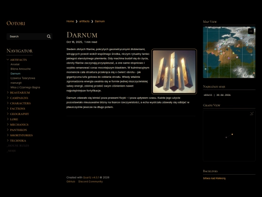 artifacts/Darnum screenshot