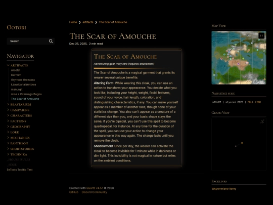artifacts/The-Scar-of-Amouche screenshot