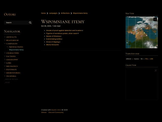 campaigns/Artifactions/Wspomniane-itemy screenshot
