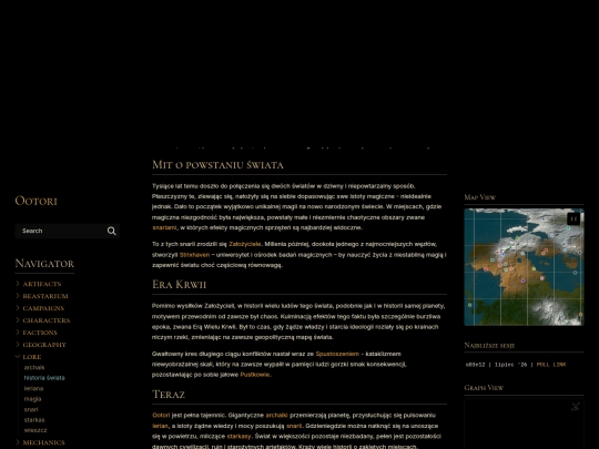 lore/historia-świata screenshot
