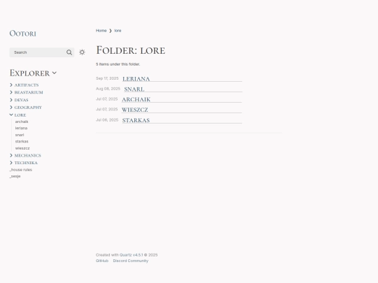 lore screenshot