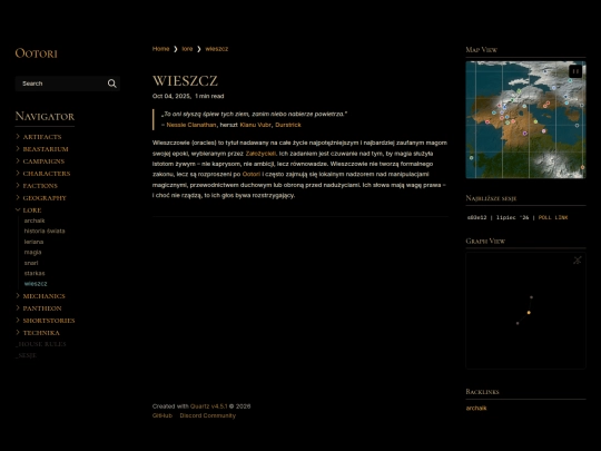 lore/wieszcz screenshot