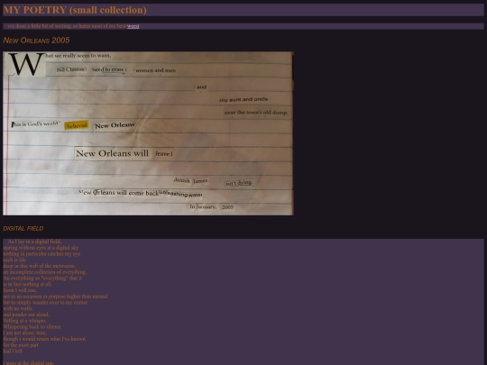 poetrycollection screenshot