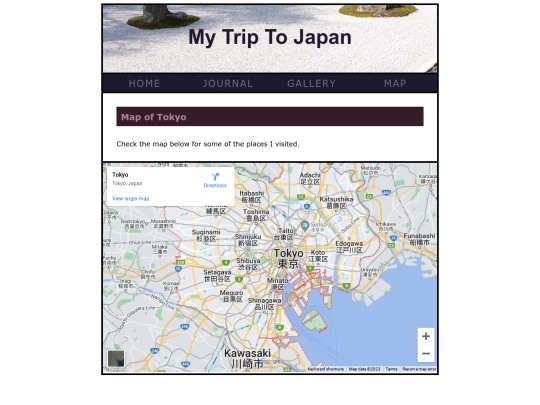 map screenshot