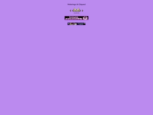 Frames/webrings screenshot
