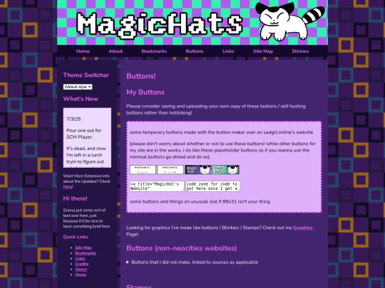 buttons screenshot